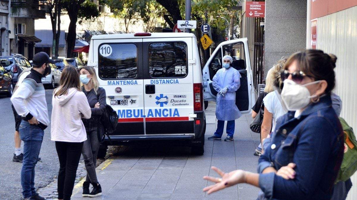 Contagios en Argentina. Fuente: (Twitter)