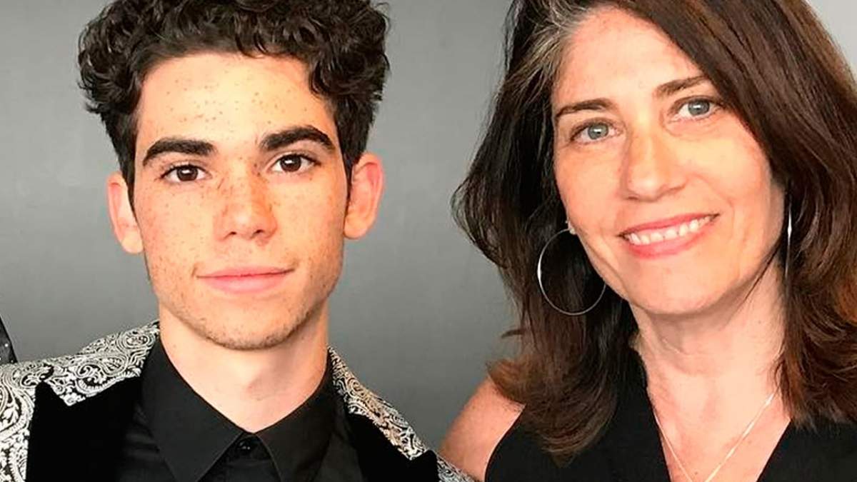 Cameron Boyce y su madre, Libby. Fuente: (Instagram)