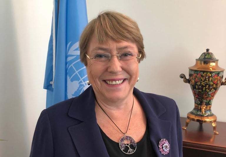 Michelle Bachelet, Alta Comisionada para los Derechos Humanos de la ONU