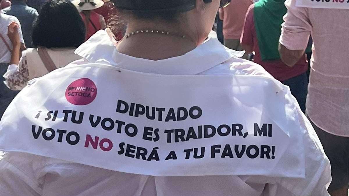 Una de las consignas