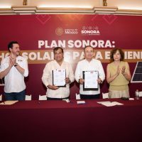Con Techos Solares, Durazo y Sheinbaum reducen gasto eléctrico en familias sonorenses