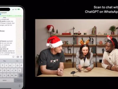 OpenAI permite conversar con ChatGPT a través de WhatsApp y llamadas telefónicas, con el nuevo contacto 1-800-ChatGPT