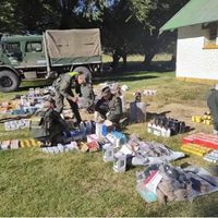 DescubrIeron un contrabando de medicina para caballos en Pino Hachado