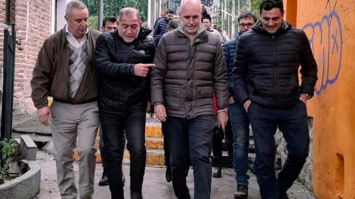 Horacio Rodríguez Larreta junto a Luis Juez en Córdoba. Fuente: (Twitter)
