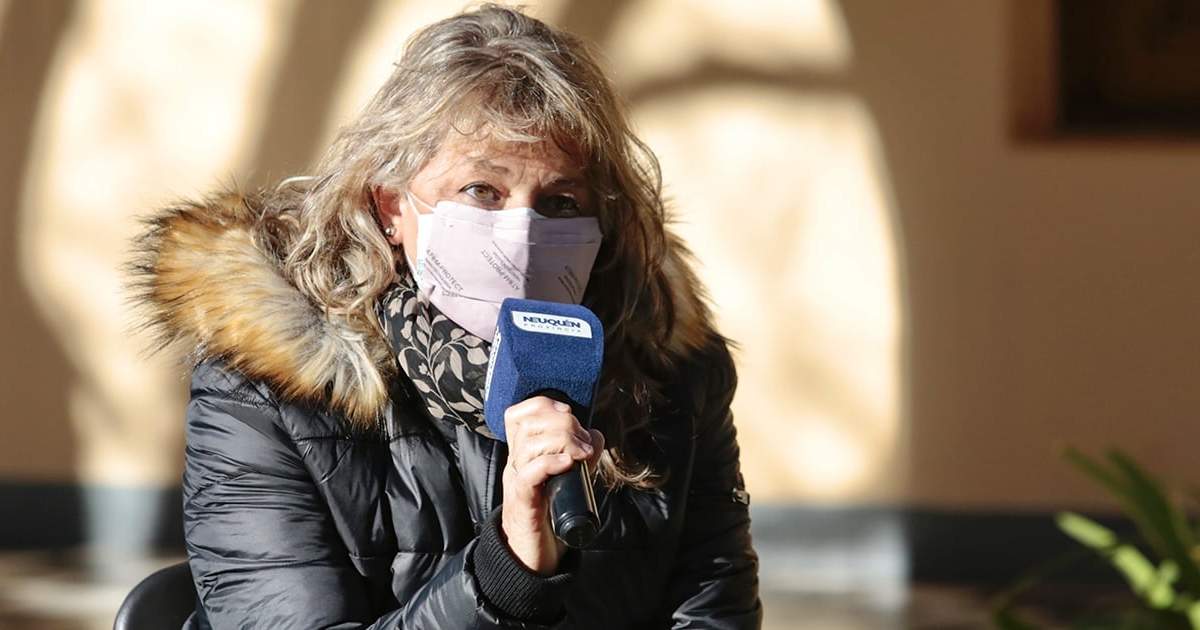 La ministra de Educación de Neuquén, Cristina Storioni. Fuente: (Twitter)