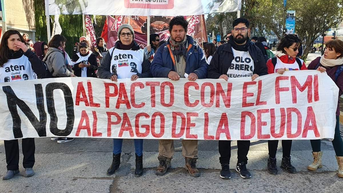 La marcha se realizará en el centro de Neuquén.  Fuente: (Javier Manzano)