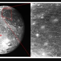 Un asteroide gigante desplazó el eje de la mayor luna del sistema solar