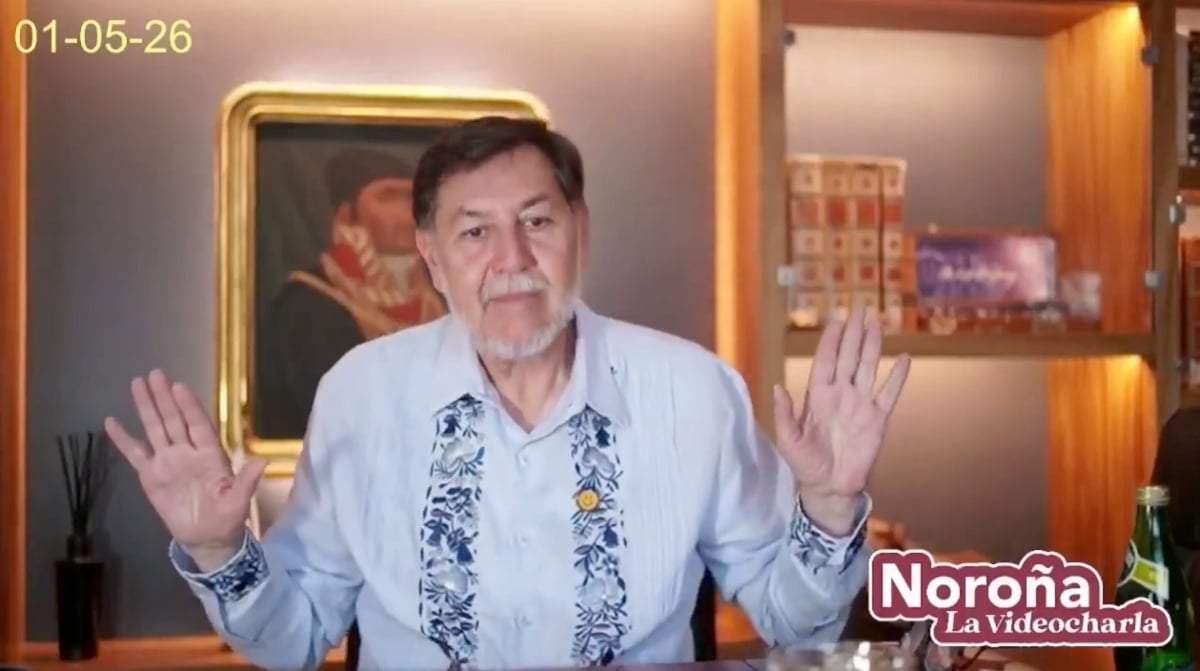 El senador morenista Gerardo Fernández Noroña