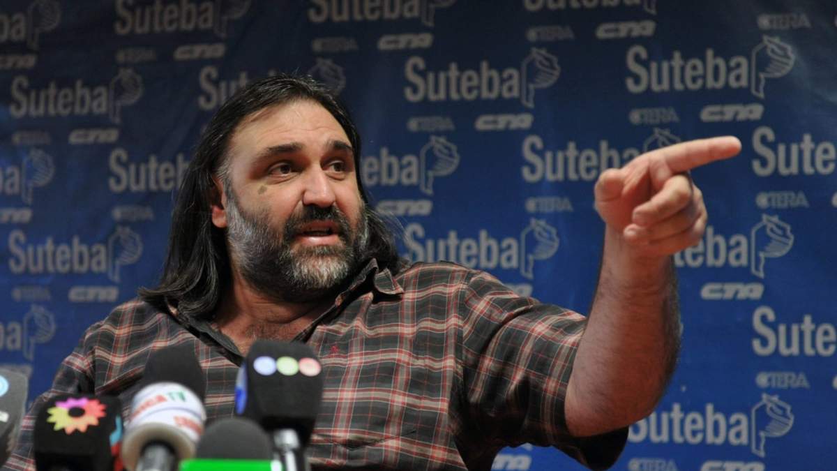 Roberto Baradel. Fuente: (Twitter)