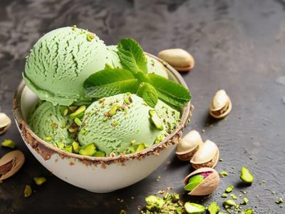 Helado de pistacho versión saludable para refrescarte de tanto calor: date un gusto sin culpa este finde