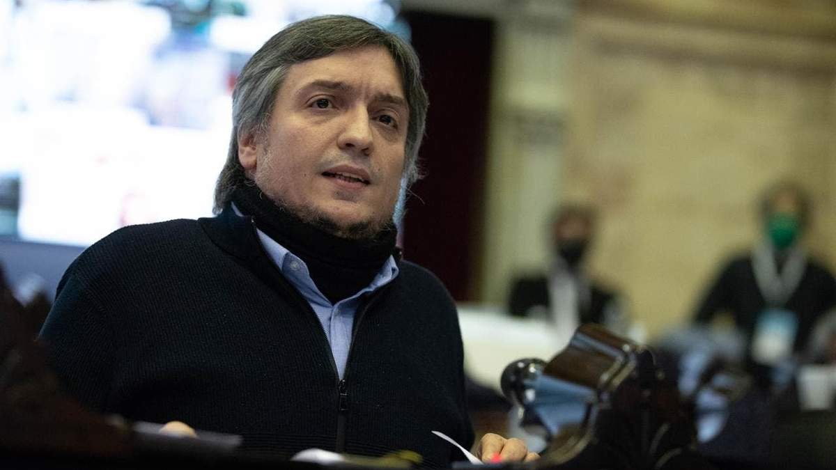 El diputado nacional Máximo Kirchner. Fuente: (Twitter)