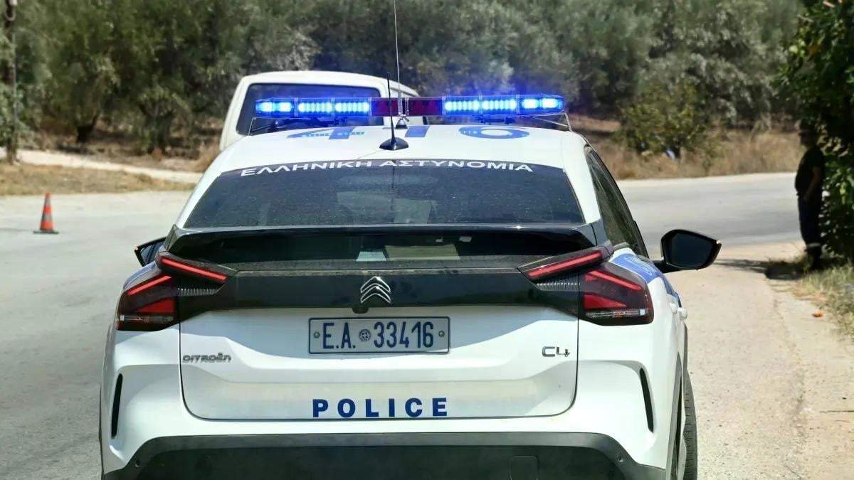 Vehículo policiaco de Grecia (imagen ilustrativa)