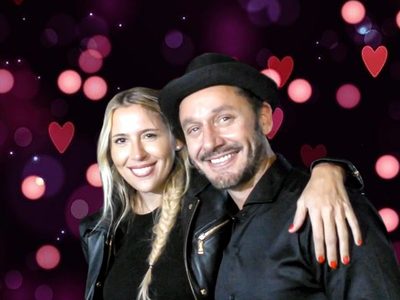 Las románticas fotos que compartió Benjamín Vicuña