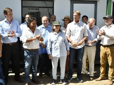 La frontera con Bolivia ya es un hecho: Patricia Bullrich viajó a Salta para iniciar la construcción del alambrado