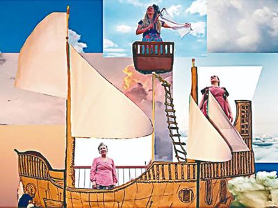 Mujeres toman un barco por asalto en propuesta de teatro virtual