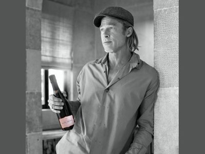 Un espumante rosado es el nuevo vino de Brad Pitt