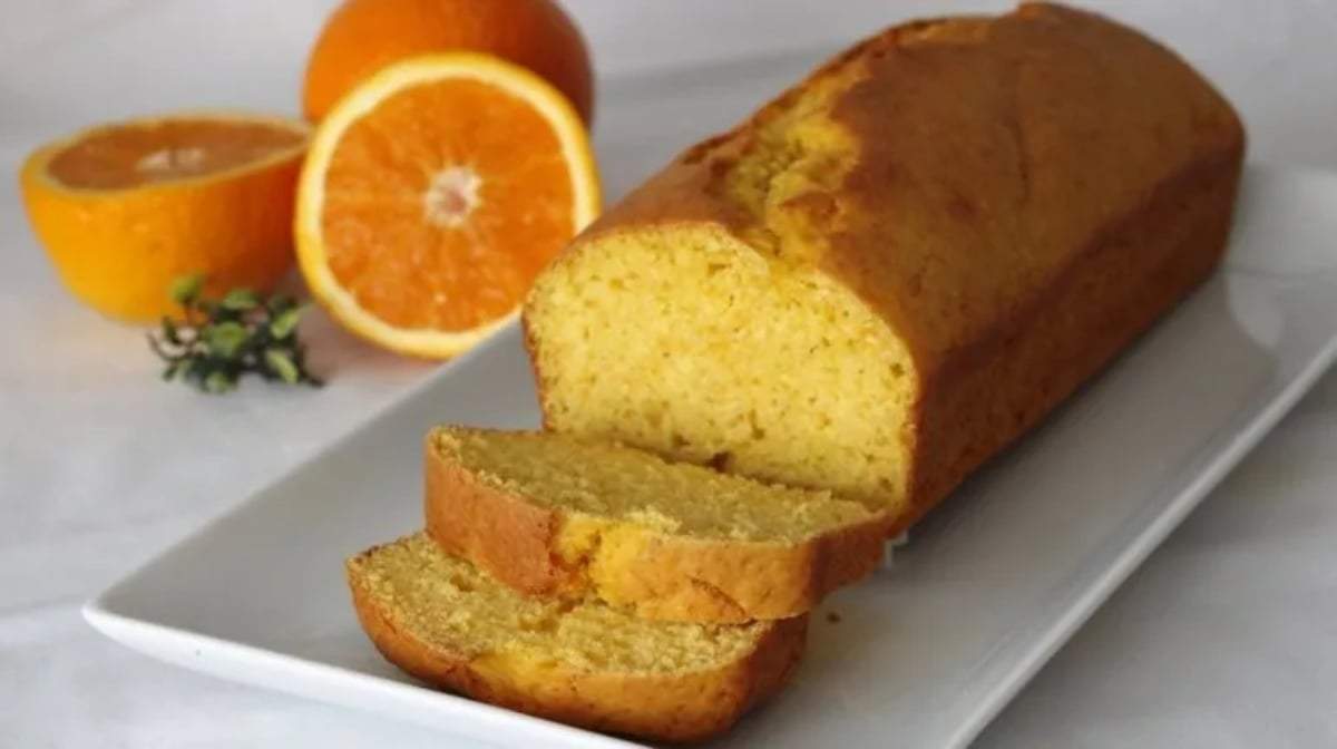 Budín de naranja. Fuente: (Instagram).