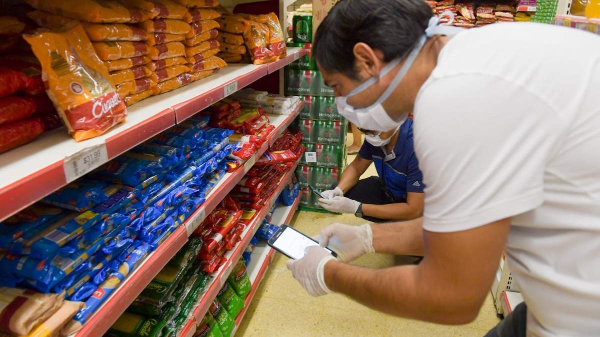 Control de precios en San Fernando. Fuente: (Twitter)