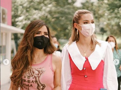 Gloria Trevi acompaña a Mariana Rodríguez a un refugio infantil; "aquí estoy y doy la cara", dice