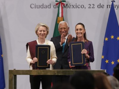 Firman el Acuerdo Global Modernizado México-Unión Europea