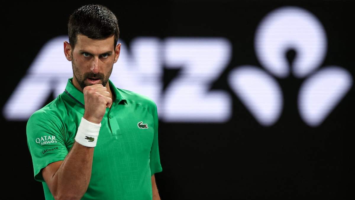 El tenista serbio Novak Djokovic