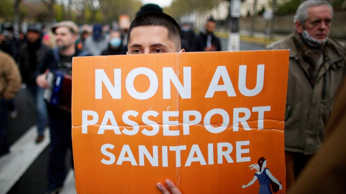 Protestas en Francia. Fuente: (Twitter)