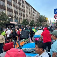 Segob rechaza participación de provocadores en movilización de la CNTE en CDMX