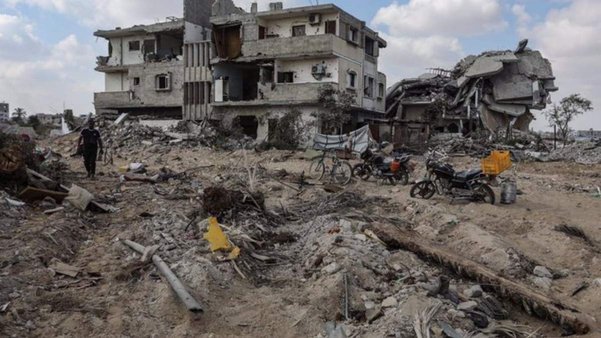 Daños por la guerra en Gaza