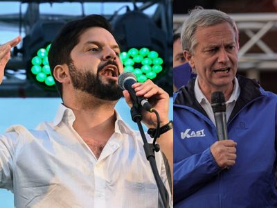 Boric o Kast: a dos semanas del ballotage en Chile, este candidato lidera las encuestas