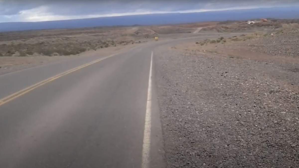 Ruta Provincial 7. Fuente: (Twitter)