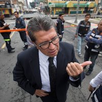 Imágenes del socavón en el Centro Histórico