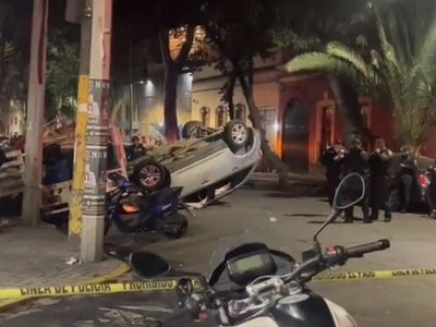Persecución terminó en balacera, volcadura y la muerte de un joven en la colonia San Rafael