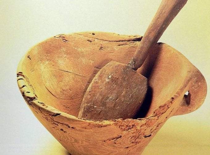 Pieza de ajujar funerario de la cueva d'Es Càrritx