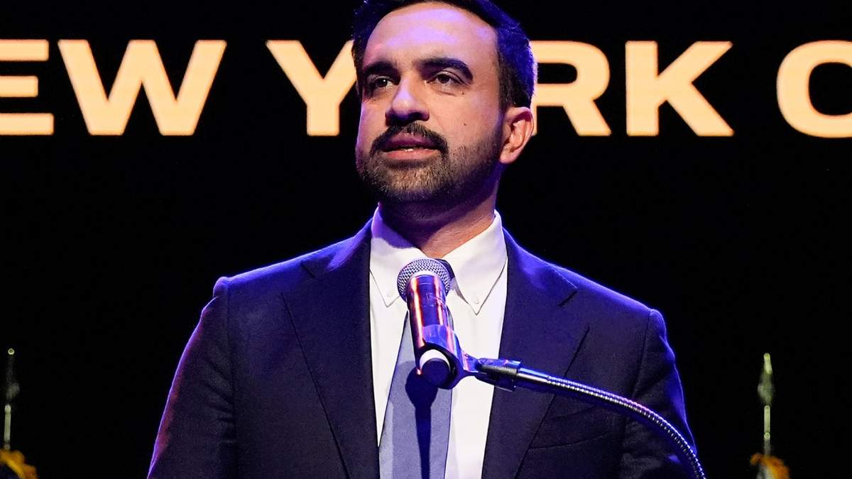 Zohran Mamdani habla en Nueva York tras ganar las elecicones para alcalde de esa ciudad el 4 de noviembre del 2025