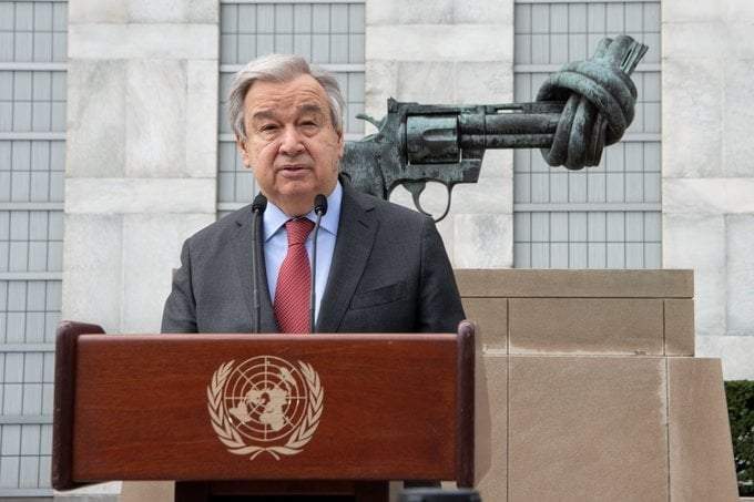 António Guterres,Secretario General de las Naciones Unidas