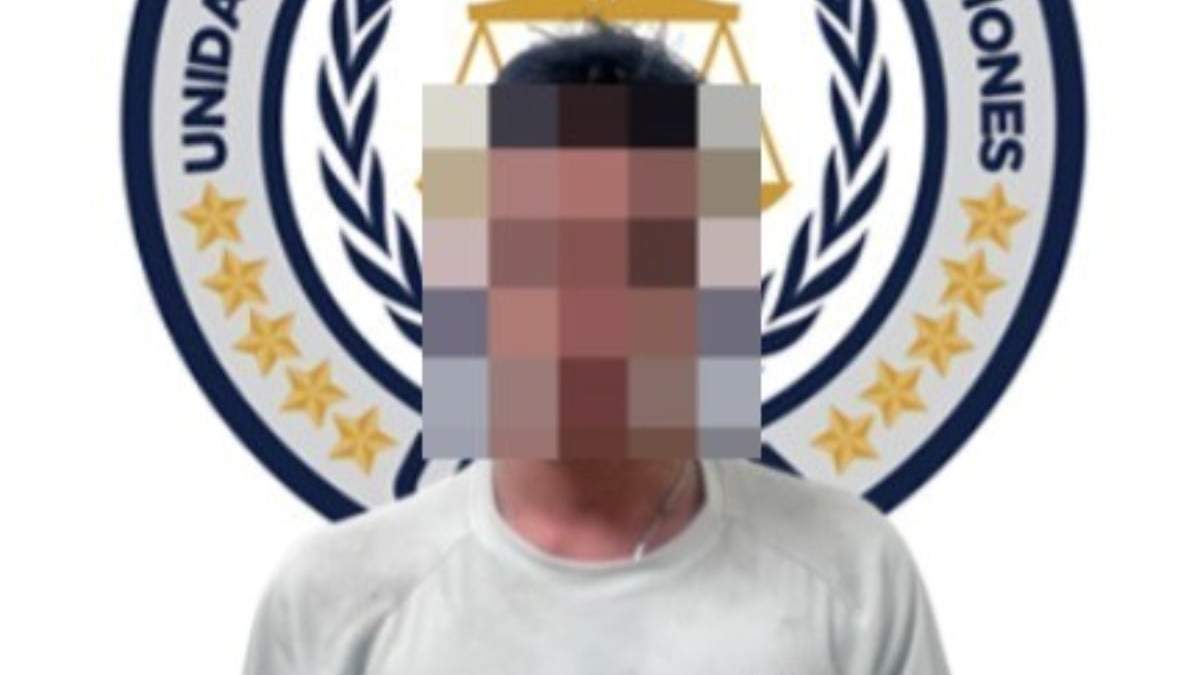 Jesús Abraham “N”, el detenido