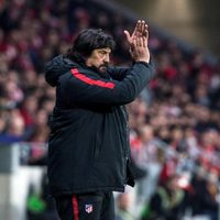 El Mono Burgos y la emotiva despedida del Atlético Madrid