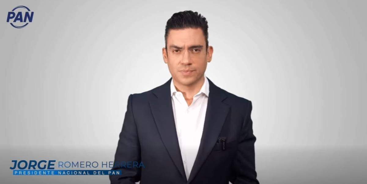 El dirigente nacional del PAN, Jorge Romero