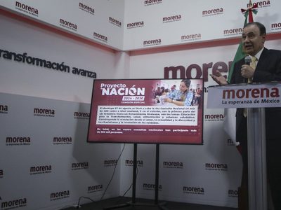 Tras la denuncia de Ebrard, gobernadores de la 4T respaldan la encuesta de Morena
