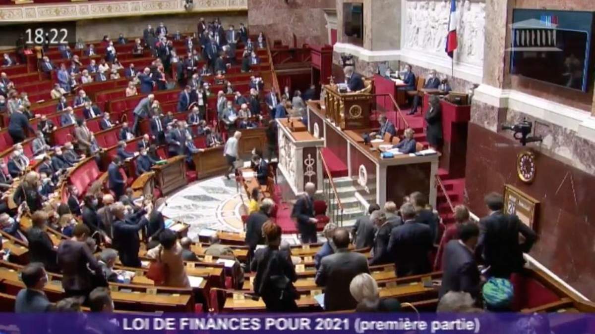 Sede de la Asamblea Nacional de Francia. Foto: Twitter @AssembleeNat