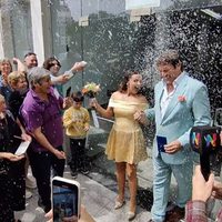 Matías Alé se casó con Martina Vignolo:  “La luna de miel es sorpresa"