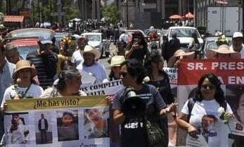 Manifestantes en Toluca