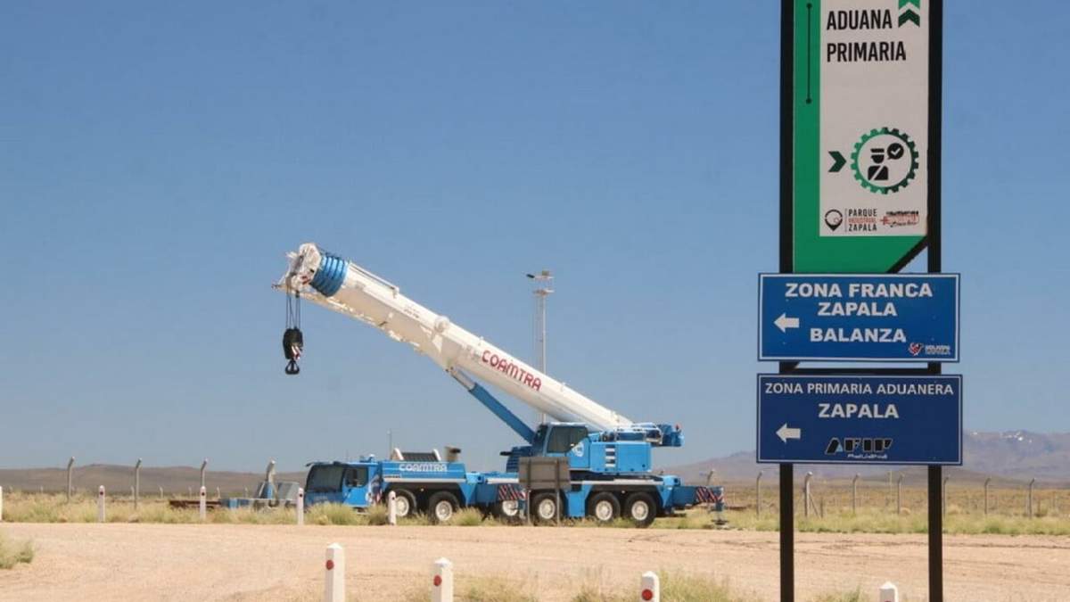 Zona Franca Zapala. Fuente: (Twitter)