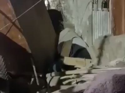 Captan a hombre en situación de calle comiéndose a un perro en Guanajuato