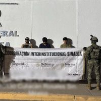 Civiles armados agreden al Ejército al sur de Culiacán; hay un muerto y tres detenidos