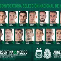 El Tri enfrentará a Argentina sin el 'Chicharito” y con Layún