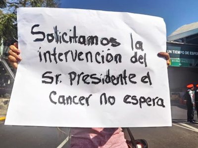 Los niños con cáncer: víctimas de la lucha anticorrupción