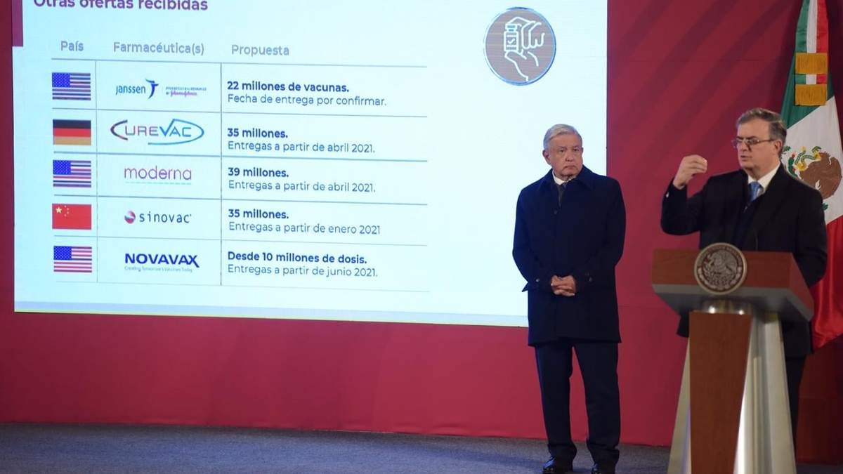 El canciller Marcelo Ebrard, responsable de conseguir las vacunas