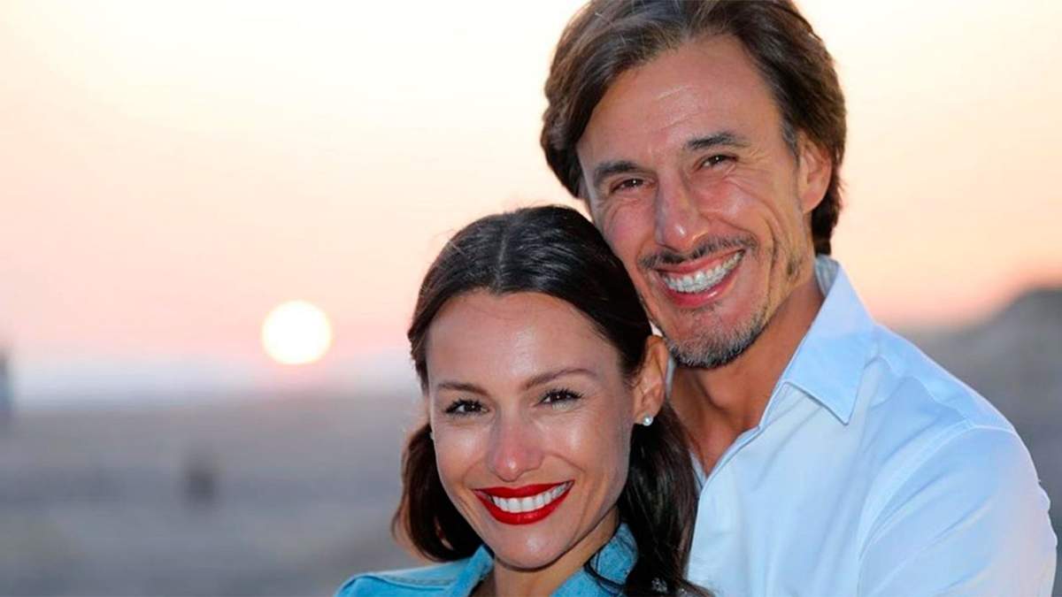 Pampita Ardohain y Roberto García Moritán. Fuente: (Twitter)