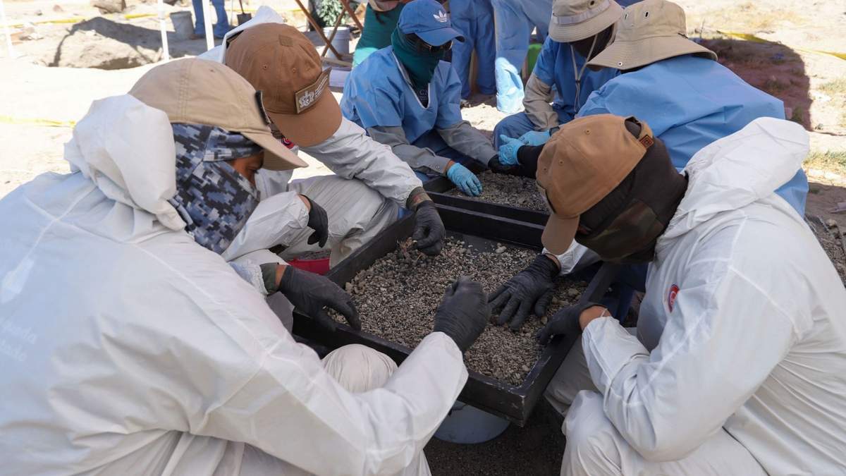 La Fiscalía del Estado de Jalisco realizó una jornada de trabajo junto con integrantes del colectivo Guerreros Buscadores de Jalisco el 13 de marzo de 2025 en el Rancho Izaguirre, con el fin de verificar si habías más restos humanos.